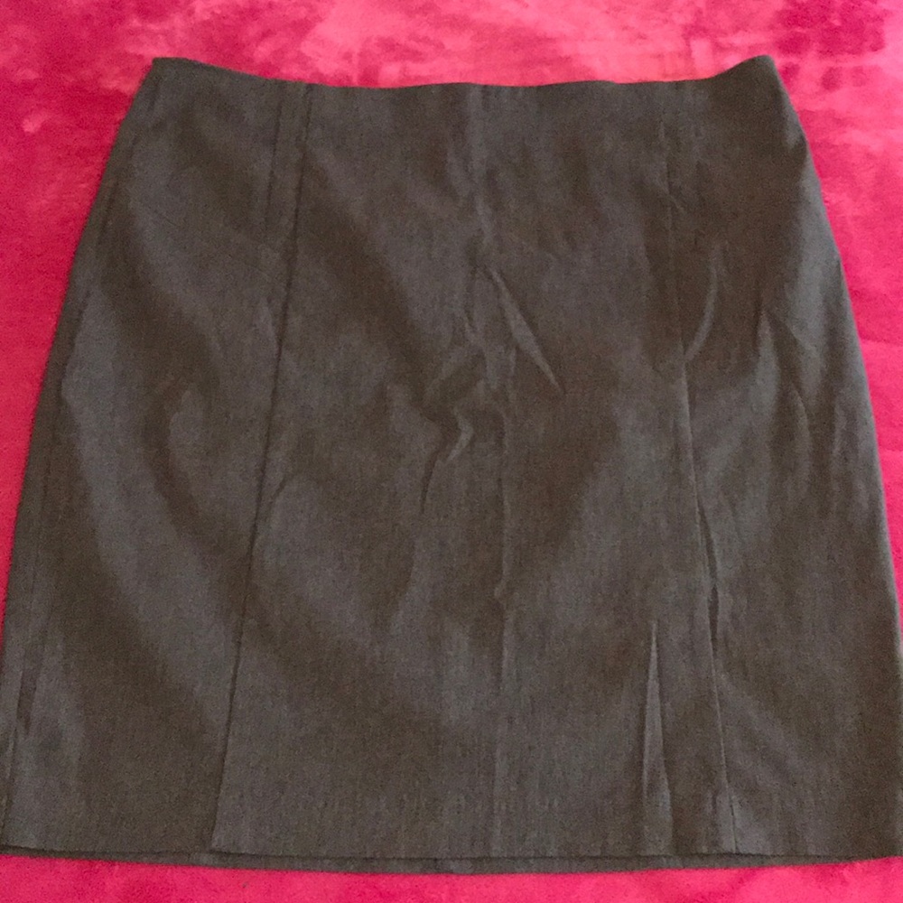 Grey high waist pencil skirt!